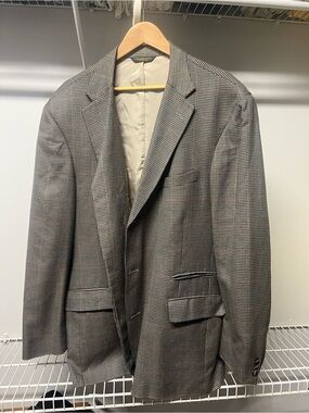 Orvis Men’s 48 Long (US) Houndstooth Blazer